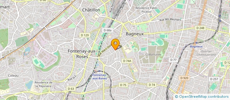 localisation de l'entreprise NDOM BAKENEG AVENIR à FONTENAY-AUX-ROSES