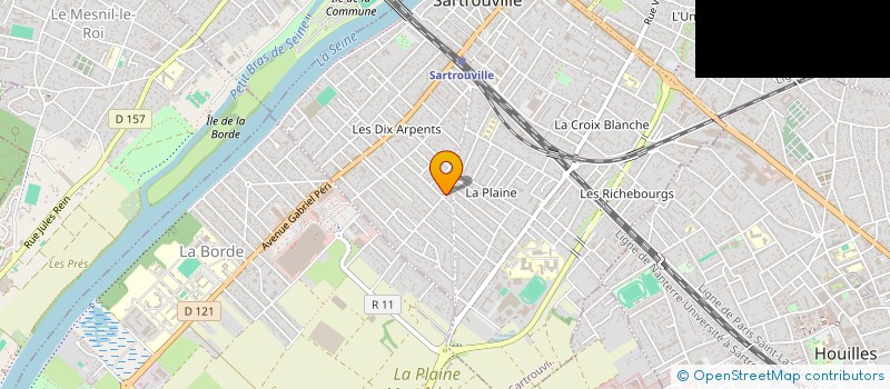 localisation de l'entreprise NDOMBA (ECHANGE,PARTAGE DANS LA MIXITE) (NDOMBA) à SARTROUVILLE