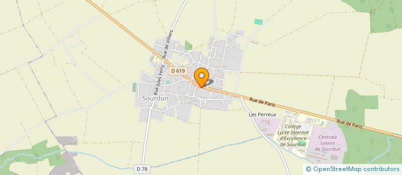 localisation de l'entreprise NDOUR ET ASSOCIES  SOURDUN