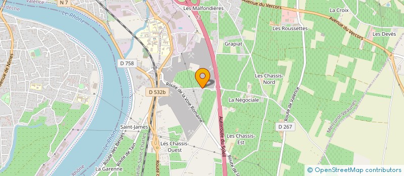 localisation de l'entreprise NDR BATIMENT  MERCUROL-VEAUNES