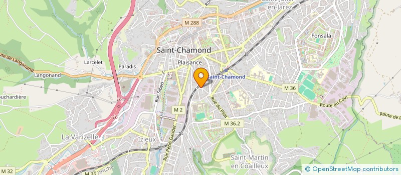 localisation de l'entreprise NDR CONSEIL à SAINT-CHAMOND