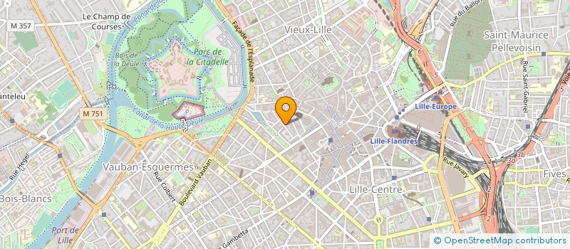 localisation de l'entreprise NDRH RECRUTEMENT à LILLE