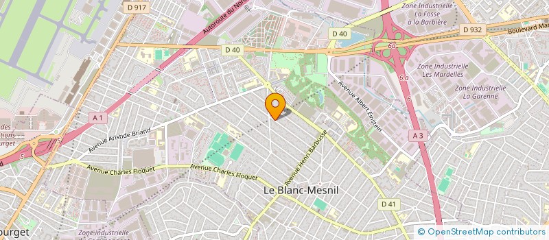 localisation de l'entreprise NDS à LE BLANC-MESNIL