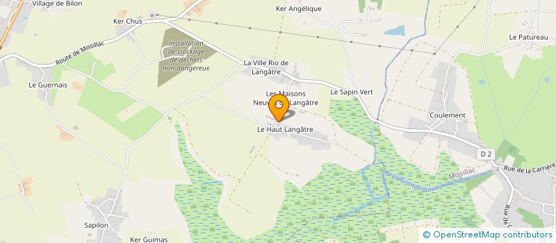 localisation de l'entreprise NDS à HERBIGNAC