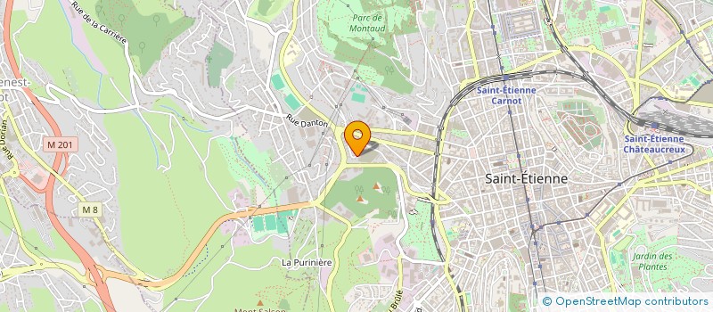 localisation de l'entreprise NDS COUVERTURE  SAINT-ETIENNE