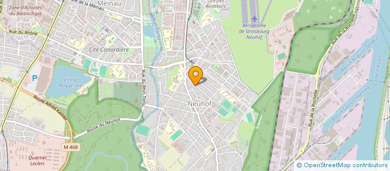 localisation de l'entreprise NDS ENTERPRISE à STRASBOURG
