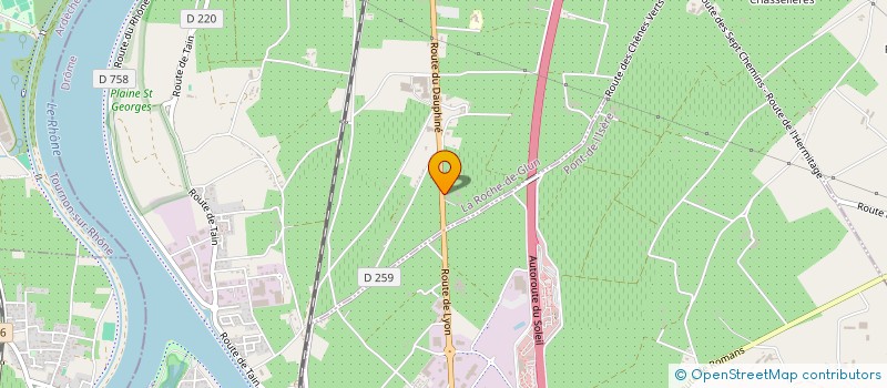 localisation de l'entreprise NDS IMMOBILIER  LA ROCHE-DE-GLUN