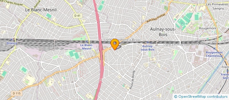 localisation de l'entreprise NDS TRANSPORTS à AULNAY-SOUS-BOIS