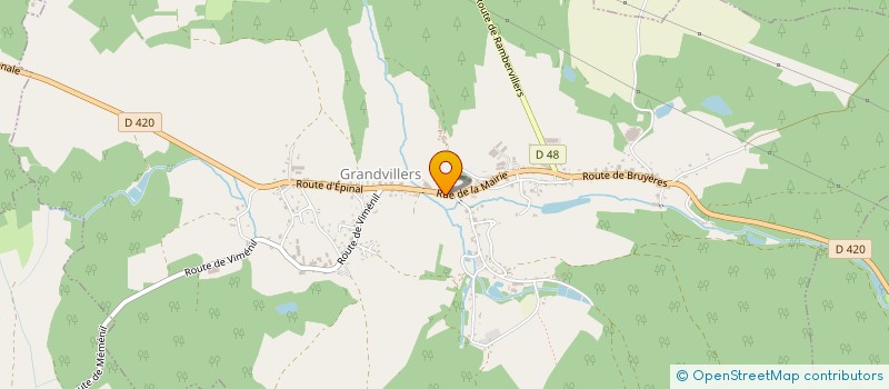 localisation de l'entreprise NDSH  LAVELINE-DEVANT-BRUYERES