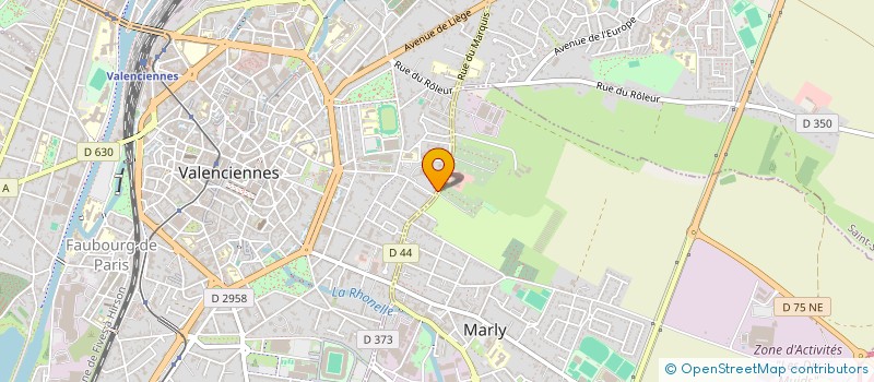 localisation de l'entreprise NDT à VALENCIENNES