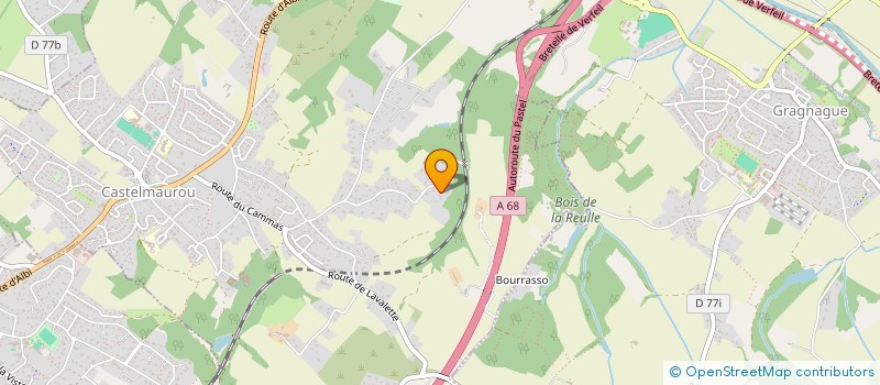 localisation de l'entreprise NDT  CASTELMAUROU