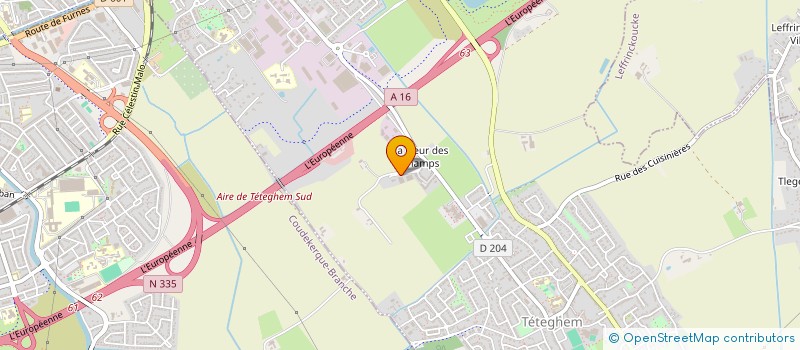 localisation de l'entreprise NDT à DUNKERQUE