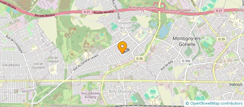 localisation de l'entreprise NDT CARS à MONTIGNY-EN-GOHELLE