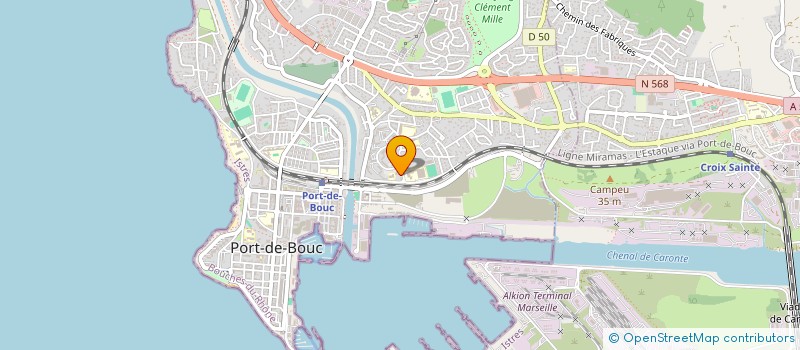 localisation de l'entreprise NDT SAUMATY I  PORT-DE-BOUC