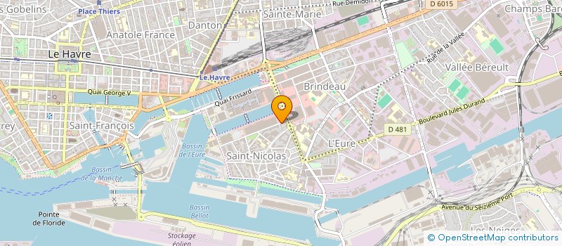 localisation de l'entreprise NDTAC à LE HAVRE