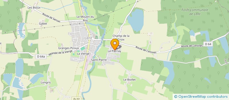 localisation de l'entreprise NDUCO à LENT