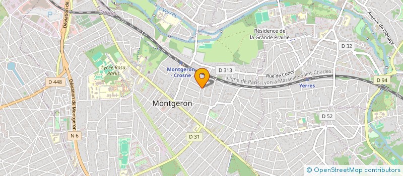 localisation de l'entreprise NDVX à MONTGERON