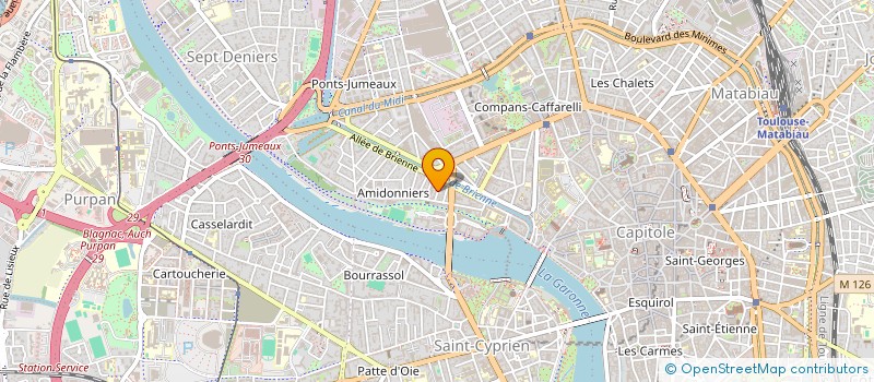 localisation de l'entreprise NE'HOM ASSOCIATION à TOULOUSE