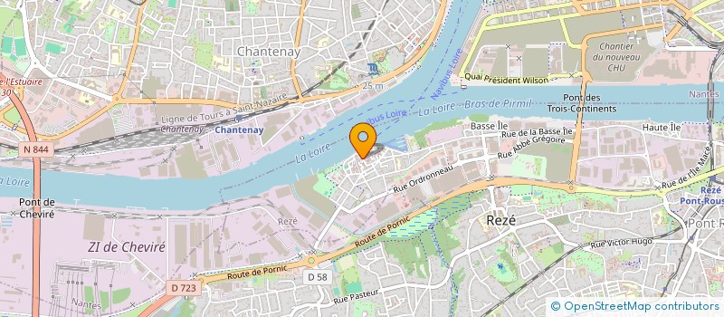 localisation de l'entreprise NE-MOT PETIT POISSON à REZE