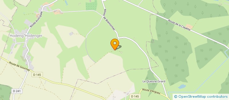 localisation de l'entreprise NE-O-VENT  HODENG-HODENGER