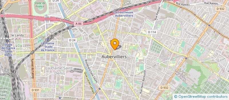 localisation de l'entreprise NE PARLEZ JAMAIS A DES INCONNUS                     (NPJADI)  AUBERVILLIERS