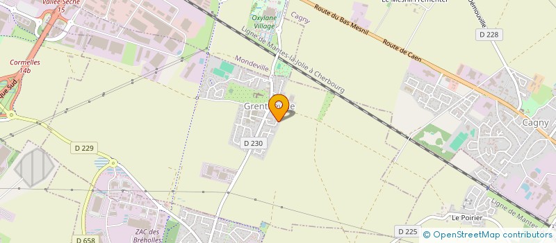 localisation de l'entreprise NEA à QUIMPER