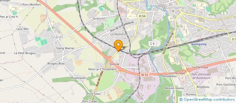 localisation de l'entreprise NEA  GRACES