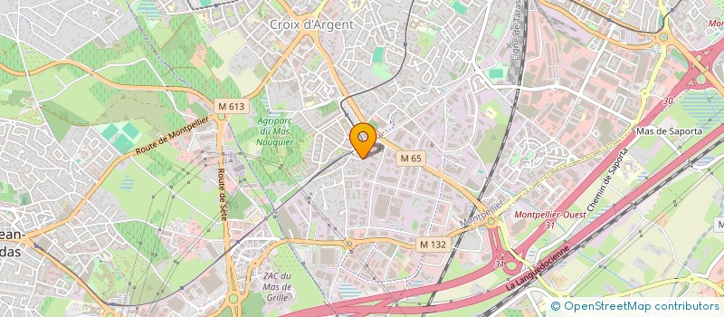 localisation de l'entreprise NEA  MONTPELLIER