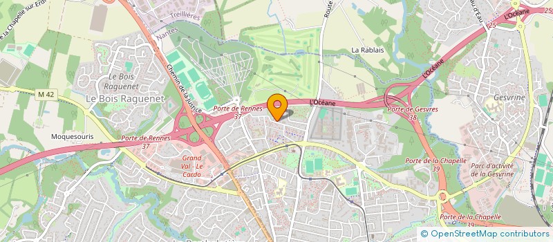 localisation de l'entreprise NEA C à NANTES