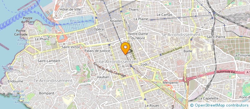 localisation de l'entreprise NEA INVEST  MARSEILLE