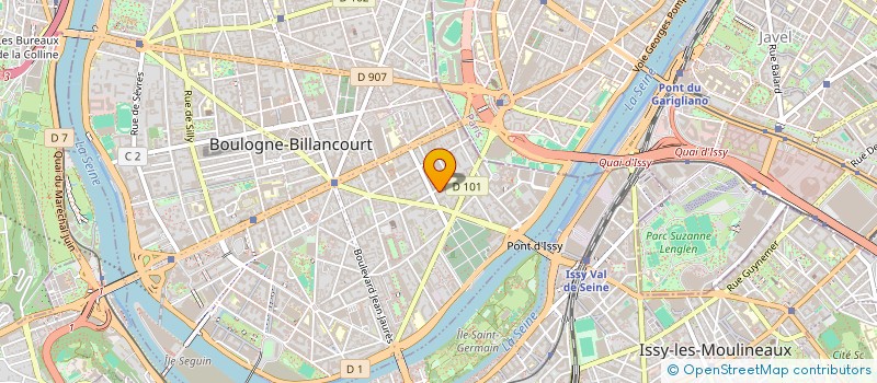 localisation de l'entreprise NEADS à BOULOGNE-BILLANCOURT