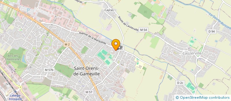 localisation de l'entreprise NEAF INVEST  SAINT-ORENS-DE-GAMEVILLE