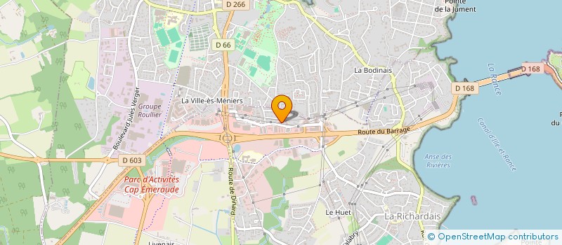localisation de l'entreprise NEAG 11 à LA RICHARDAIS