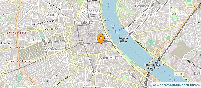 localisation de l'entreprise NEAG 25 à BORDEAUX