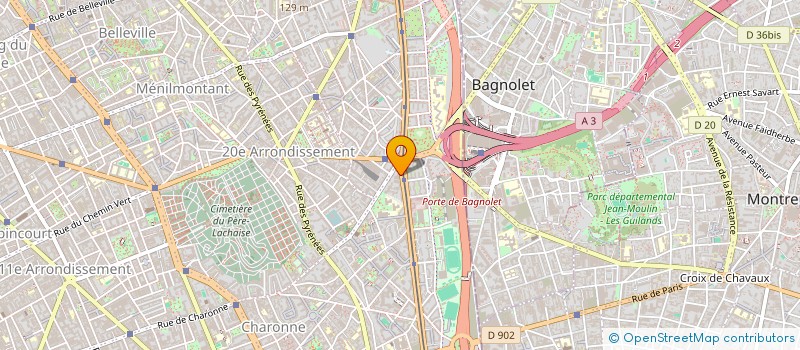 localisation de l'entreprise NEAG 29  PARIS