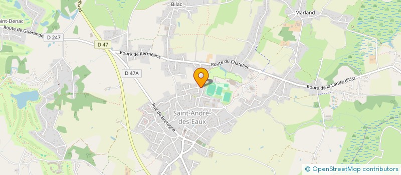 localisation de l'entreprise NEAL IMMO 44  SAINT-ANDRE-DES-EAUX