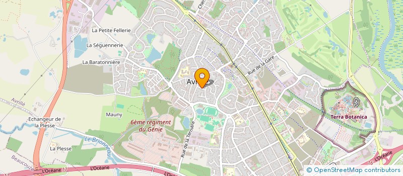 localisation de l'entreprise NEAL LAUSSON INVEST  AVRILLE