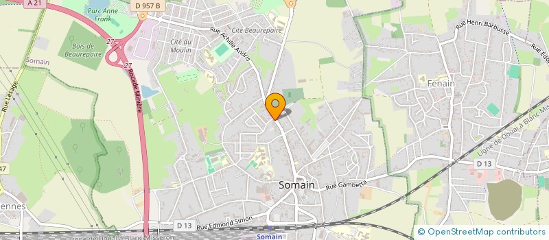 localisation de l'entreprise NEAL (NEVER ALONE)  SOMAIN