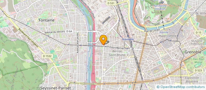 localisation de l'entreprise NEALIS.NET  GRENOBLE