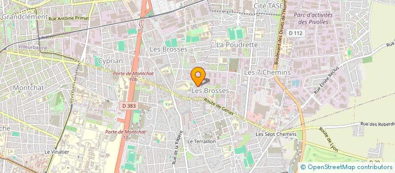 localisation de l'entreprise NEAM TRANSPORTS  VAULX-EN-VELIN