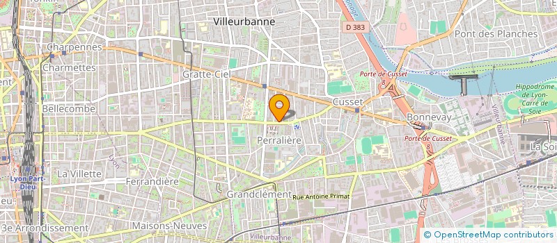 localisation de l'entreprise NEAMAH  VILLEURBANNE