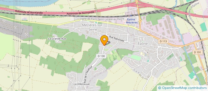 localisation de l'entreprise NEAMU ISOLATION à MEZIERES-SUR-SEINE
