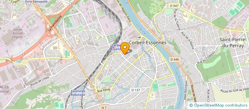 localisation de l'entreprise NEAR YOU SERVICES à CORBEIL-ESSONNES