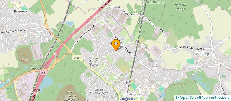 localisation de l'entreprise NEARFIX INVEST  LIBERCOURT