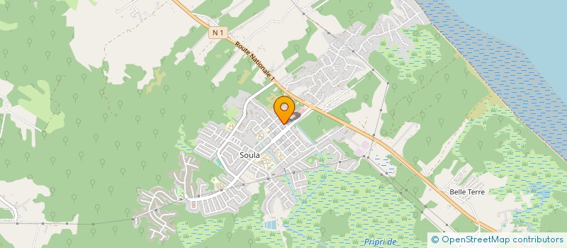 localisation de l'entreprise NEAS ELEC à MACOURIA