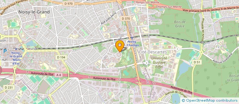 localisation de l'entreprise NEAT EXPERTS ONE  NOISY-LE-GRAND