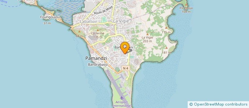 localisation de l'entreprise NEATA SARL à PAMANDZI