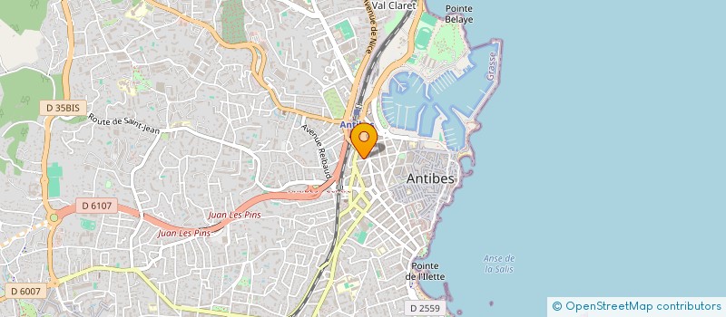 localisation de l'entreprise NEATHOME à ANTIBES