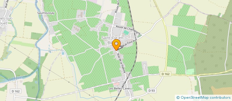 localisation de l'entreprise NEAU à BELLEVIGNE-LES-CHATEAUX