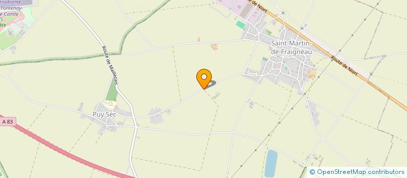 localisation de l'entreprise NEAU  SAINT-MARTIN-DE-FRAIGNEAU